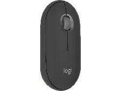 LOGITECH M350s Pebble Mouse 2 Kabellose Maus, Bluetooth, Grafit