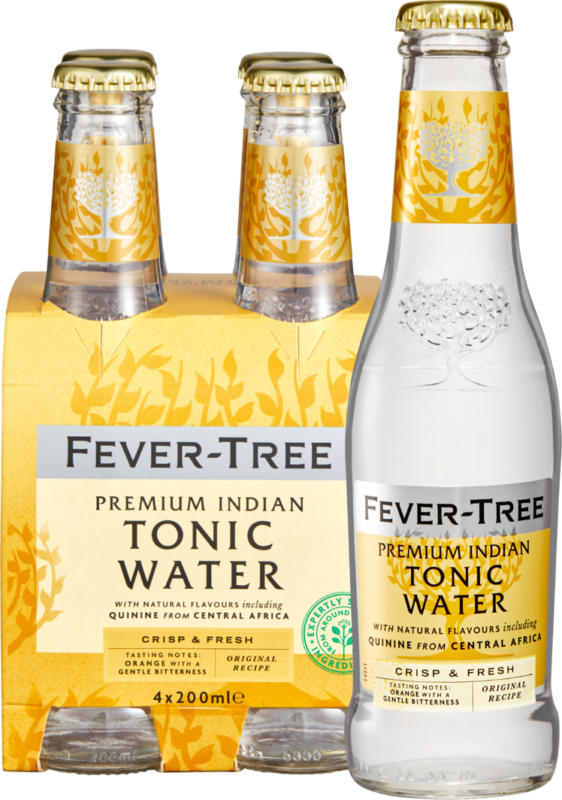 Fever-Tree Tonic Water, 4 x 20 cl