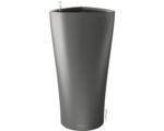 Hornbach Pflanzvase Lechuza Delta Ø 30 cm H 56 cm anthrazit inkl. Erdbewässerungsystem Pflanzeinsatz Substrat Wasserstandsanzeiger