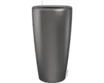 Hornbach Pflanzvase Lechuza Rondo Ø 32 cm H 56 cm anthrazit inkl. Erdbewässerungsystem Pflanzeinsatz Substrat Wasserstandsanzeiger
