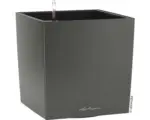 Hornbach Pflanzkübel Lechuza Cube 40 Komplettset anthrazit inkl. Erdbewässerungsystem Pflanzeinsatz Substrat Wasserstandsanzeiger