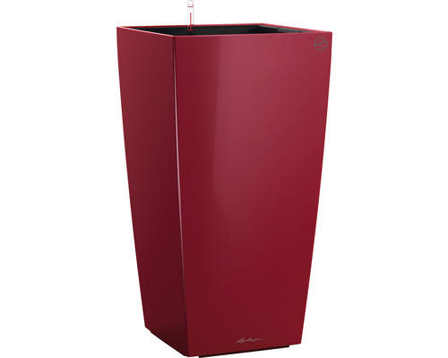 Pflanzvase Lechuza Cubico 50 Komplettset H 95 cm rot