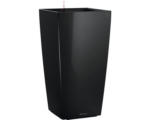 Hornbach Pflanzvase Lechuza Cubico 50 Komplettset H 95 cm schwarz