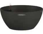 Hornbach Blumenschale Cubeto Stone Kunststoff 30x30x13 cm schwarz inkl. Erdbewässerungsystem und Wasserstandsanzeiger