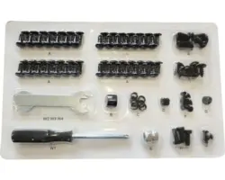 Ersatzteil Tenneker® Carbon 2B Schrauben und Werkzeug Pack CS36