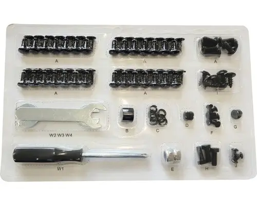 Ersatzteil Tenneker® Carbon 2B Schrauben und Werkzeug Pack CS36