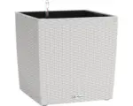 Hornbach Pflanzkübel Lechuza Cube Cottage 30 lichtgrau