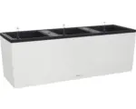 Hornbach Blumenkasten Lechuza Trio Stone 30 Kunststoff 100 x 32 x 34 cm quarzweiß