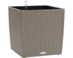 Hornbach Pflanzkübel Lechuza Cube Cottage 40 sandbraun