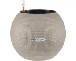 Blumentopf Lechuza Puro Color rund Ø 20 cm sand inkl. Erdbewässerungssystem