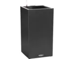 Hornbach Pflanzsäule Lechuza Canto Stone 30 LED high Kunststoff 30 x 30 x 56 cm graphitschwarz