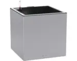 Hornbach Pflanzkübel Lechuza Canto Stone 40 LED low Kunststoff 40 x 40 x 40 cm steingrau