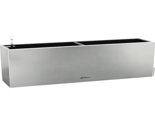 Blumenkasten Lechuza Balconera Steel aus Metall 80 x 19 x 19 cm silber, grau