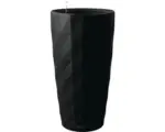 Hornbach Pflanzkübel Lechuza Diamante Premium Kunststoff 41 x 41 x 77 cm schwarz matt inkl. Erdbewässerungsystem, Pflanzeinsatz und Wasserstandsanzeiger