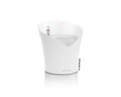 Pflanztopf Lechuza Orchidea Kunststoff 18x18x20 cm weiß inkl. Erdbewässerungsystem und Pflanzeinsatz