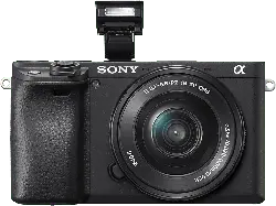 Sony Alpha 6400 Systemkamera mit Objektiv AF E 16-50mm 3.5-5.6 OSS PZ E-Mount; Systemkamera Set