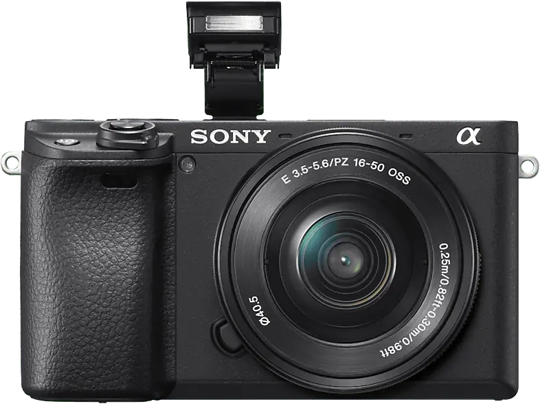 Sony Alpha 6400 Systemkamera mit Objektiv AF E 16-50mm 3.5-5.6 OSS PZ E-Mount; Systemkamera Set