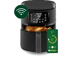 Philips HD9285/90 Series 5000 Airfryer (1,4 kg, 2000 Watt, Schwarz)
