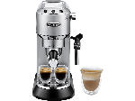 MediaMarkt De'Longhi EC685.M Dedica Style Espressomaschine (Silber, 1350 Watt, 15 bar) - bis 11.05.2024