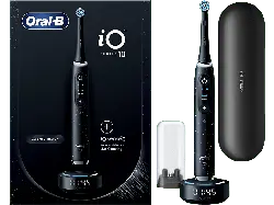 Oral-B iO Series 10 mit Reiseetui Elektrische Zahnbürste Cosmic Black