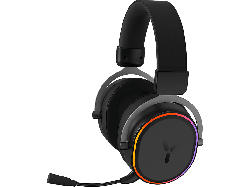 ISY Gaming Headset IGH-3000 Ultralight RGB, Over-Ear, Kabelgebunden, USB-C/3.5mm, Schwarz