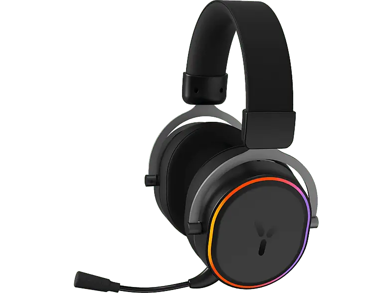 ISY Gaming Headset IGH-3000 Ultralight RGB, Over-Ear, Kabelgebunden, USB-C/3.5mm, Schwarz