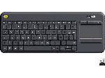 MediaMarkt Logitech K400 Plus Kabellose TV-Tastatur mit Touchpad, Programmierbare Multimedia-Tasten Schwarz - bis 11.05.2024