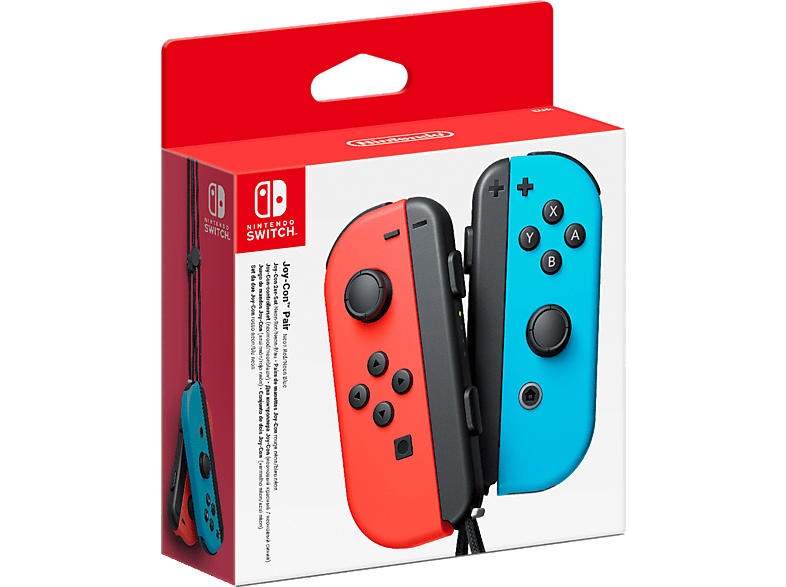 Nintendo Switch Joy-Con Controller 2er-Set Neonrot/Neonblau