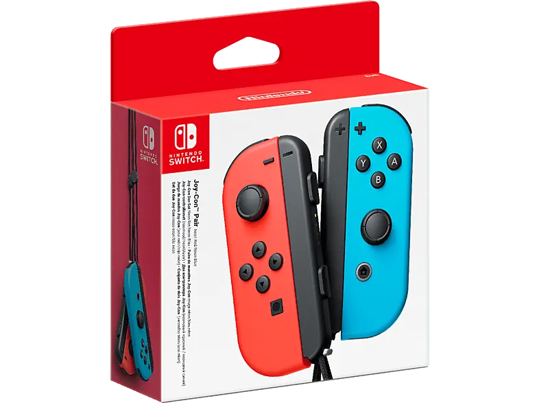 Nintendo Switch Joy-Con Controller 2er-Set Neonrot/Neonblau