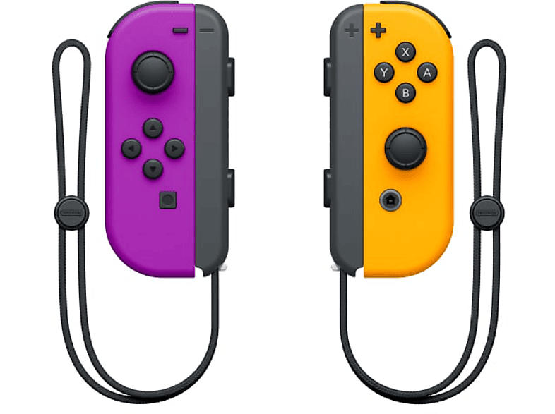 Nintendo Switch Joy-Con 2er-Set (neon-lila/neon-orange); Controller