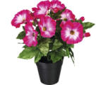 Hornbach Kunstblume Petunia im Kunststofftopf Höhe: 28 cm pink