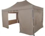 Hornbach Allrounder Pavillon Siena Garden 3x4,5 m taupe