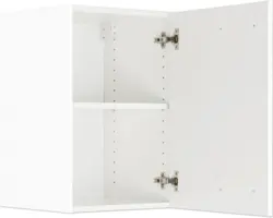 Hängeschrank Optifit Salo O506-7+ weiß 50x57,60x34,60 cm mit Drehtür
