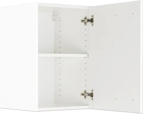 Hängeschrank Optifit Salo O506-7+ weiß 50x57,60x34,60 cm mit Drehtür
