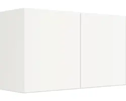 Hängeschrank Optifit Luca weiß matt 100x57,60x34,60 cm mit Drehtür