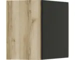 Hornbach Eckhängeschrank Optifit Noah anthrazit/Wildeiche matt 60x57,60x34,60 cm