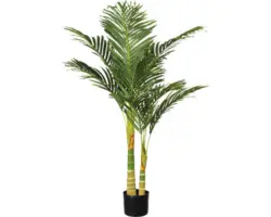 Kunstpalme Arecapalme H 120 cm grün