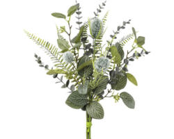 Kunstpflanze Distelmix Bouquet Ø 19 cm Höhe: 56 cm grün