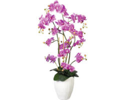 Kunstpflanze Orchidee Höhe: 110 cm lila