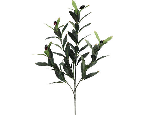 Kunstpflanze Olivenzweig Höhe: 50 cm grün