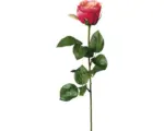 Hornbach Kunstpflanze Gartenrosen Höhe: 69 cm rosa