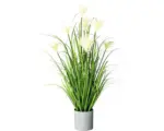 Hornbach Kunstpflanze Riedgras Höhe: 76 cm grün