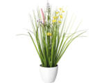 Hornbach Kunstpflanze Blüten Gras Mix Höhe: 41 cm gelb