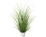 Hornbach Kunstpflanze Grasbusch im Topf Höhe: 60 cm grün