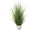 Hornbach Kunstpflanze Grasbusch im Topf Höhe: 75 cm grün