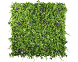 Kunstpflanze Blättermatte 100x100 cm grün