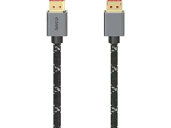 HAMA DisplayPort-Kabel, DP 1.4, Ultra-HD 8K, Alu, 2,00m