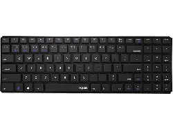 RAPOO 186857 Kabellose Touch-Tastatur "E9100M Multi-mode Ultra-Slim", Schwarz