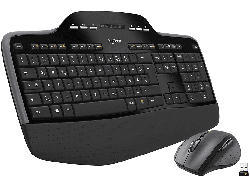 Logitech Wireless Desktop MK710 Laser, schwarz (920-002420); Tastatur + Maus
