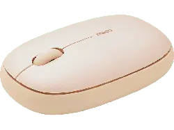 RAPOO M660 Silent Maus, Bluetooth 5.0, 1300 dpi, 3-Tasten, USB 3.0, Beige